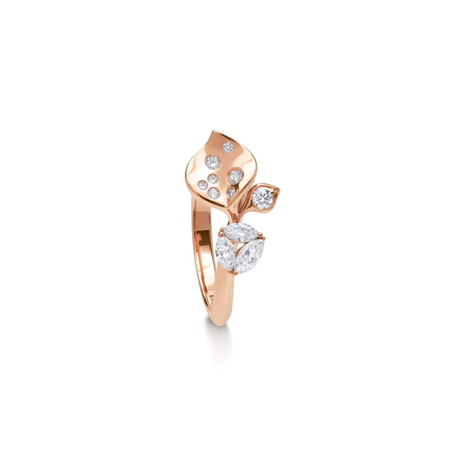 À FLEUR DE PARIS Rose Gold Ring