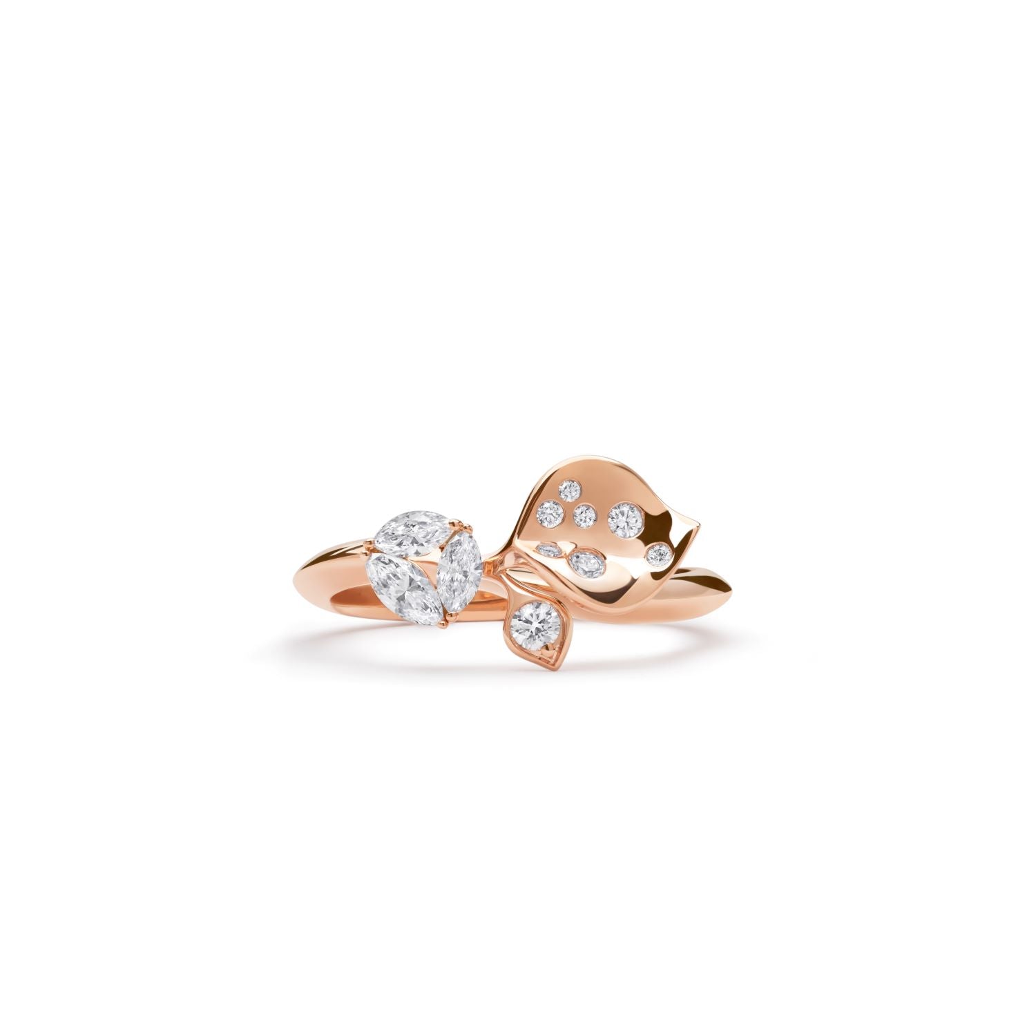 À FLEUR DE PARIS Rose Gold Ring