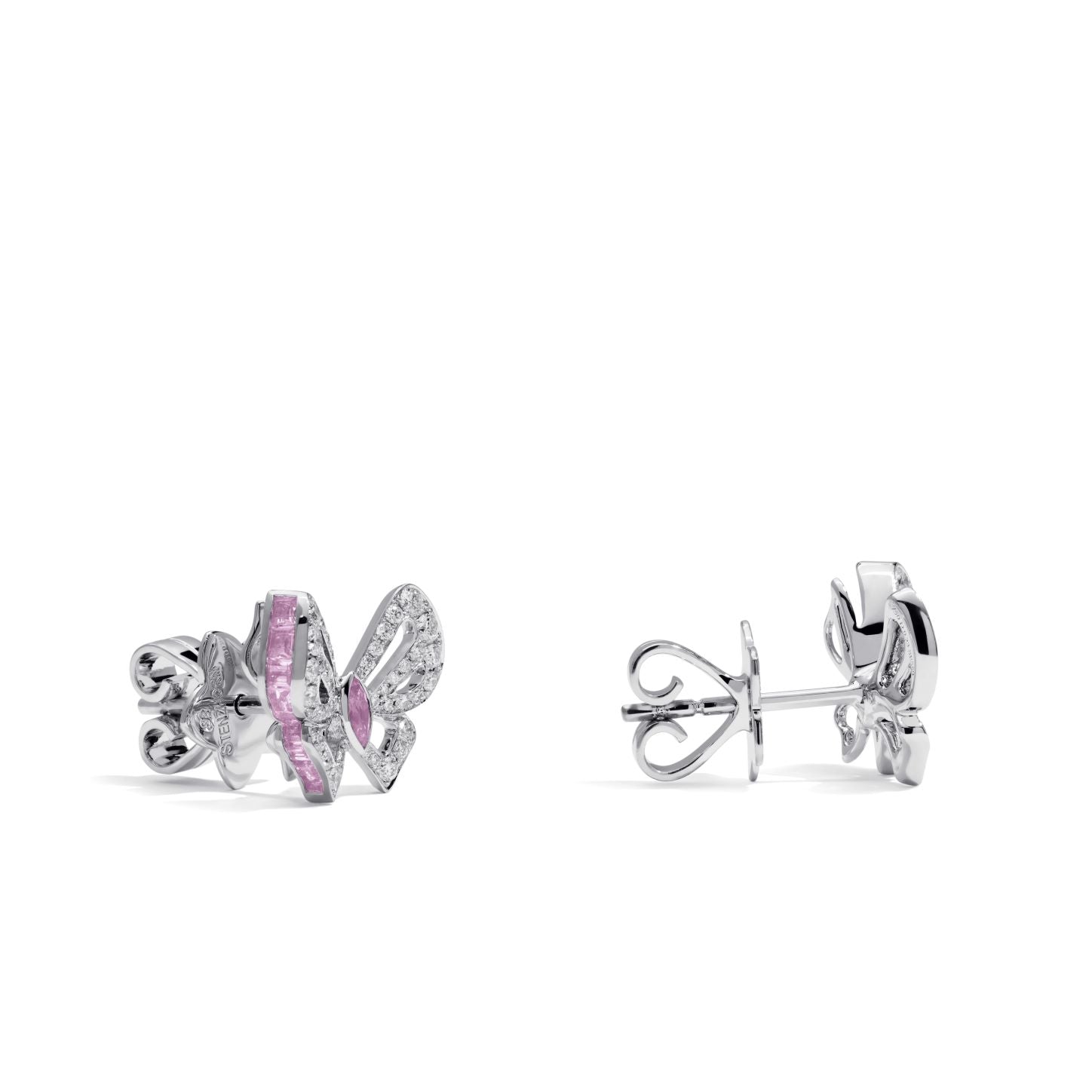 MEET CUTE Pink Sapphire Earrings