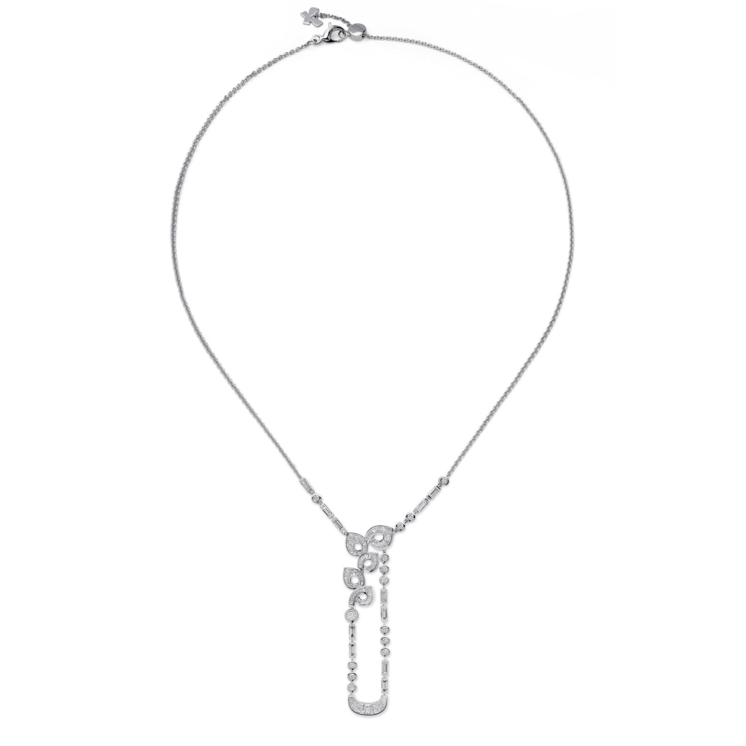 AURÉLIE baguette diamond Necklace