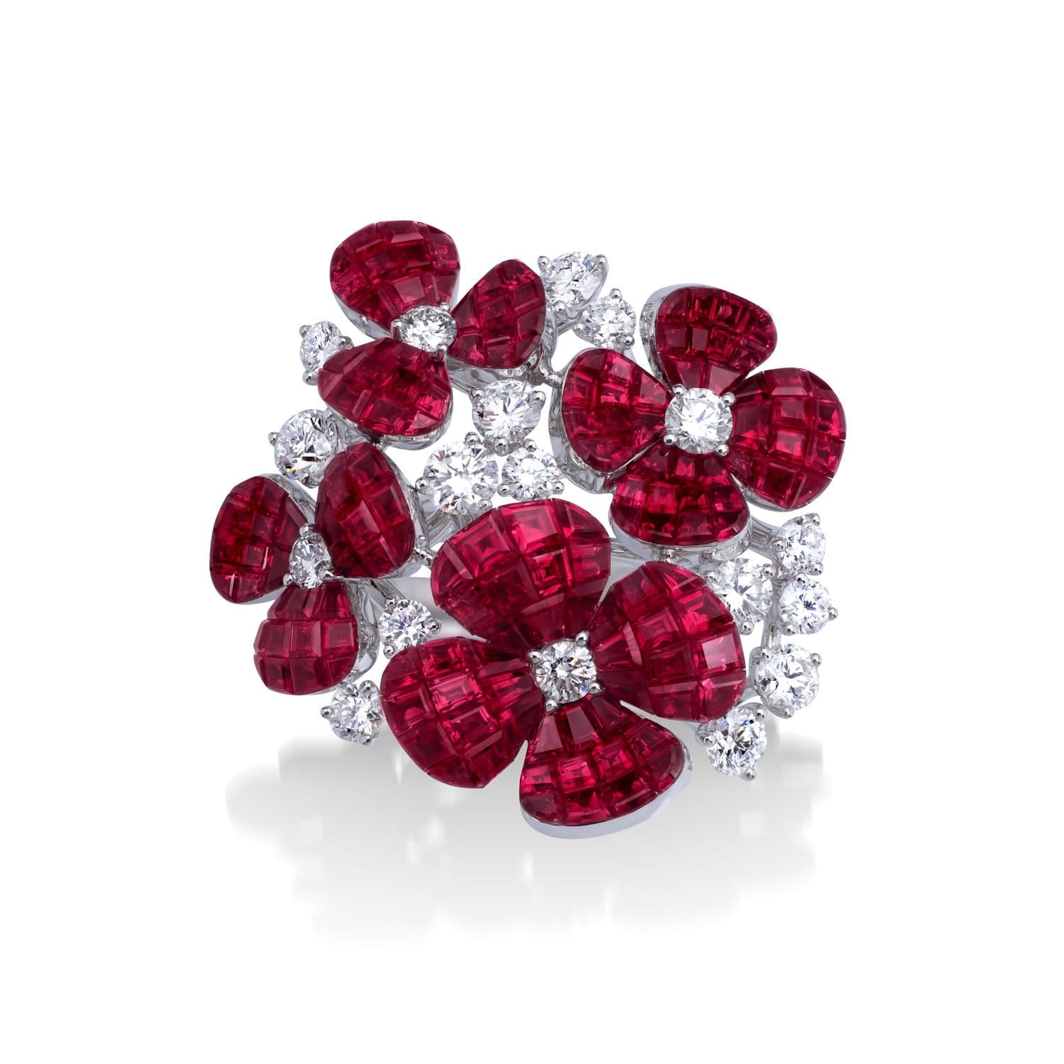 Hortensia Ruby Ring